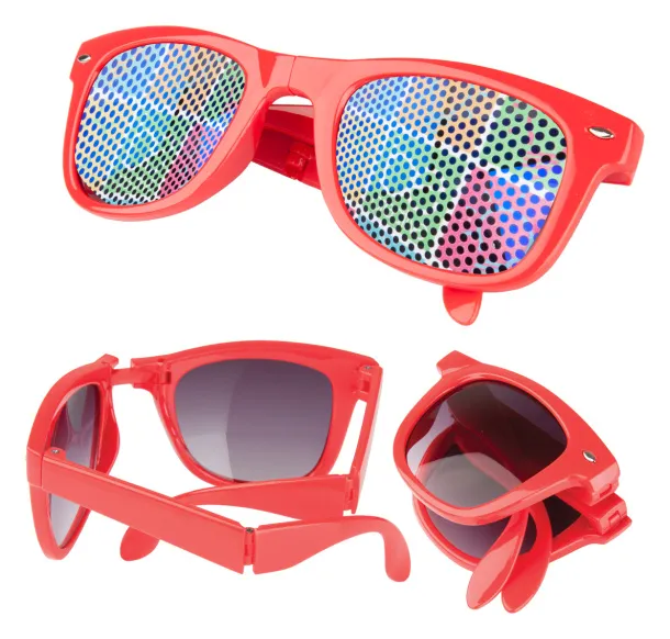 Orimi foldable sunglasses Red