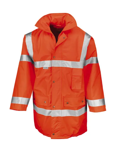  Safety Jacket - Result Safe-Guard Fluorescent Orange