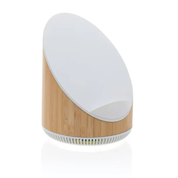 Ovate Ovate bamboo 5W speaker with 15W wireless charger - XD Xclusive Brown 