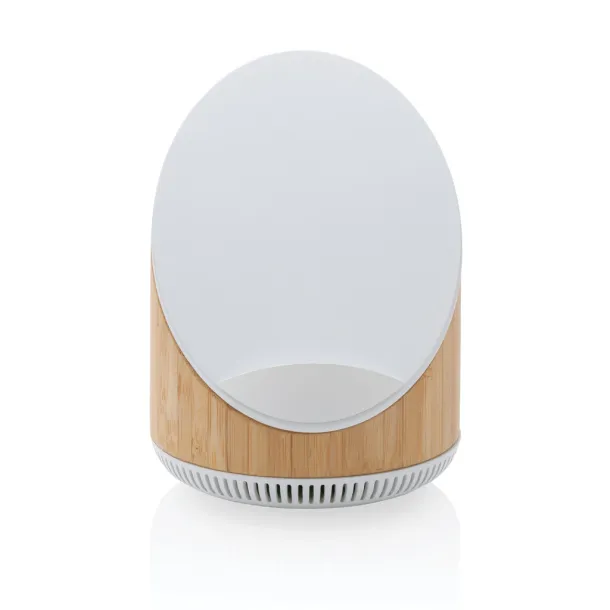 Ovate Ovate bamboo 5W speaker with 15W wireless charger - XD Xclusive Brown 