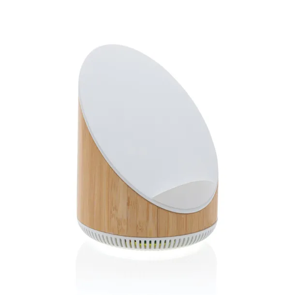 Ovate Ovate bamboo 5W speaker with 15W wireless charger - XD Xclusive Brown 