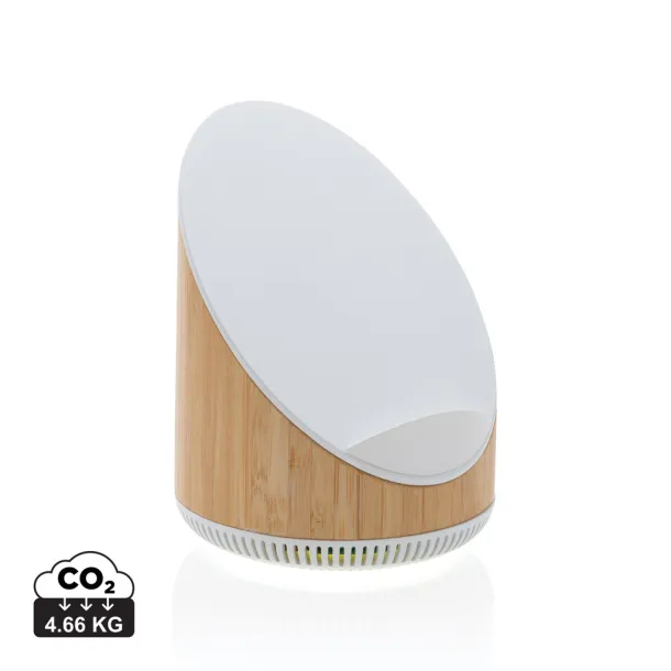 Ovate Ovate bamboo 5W speaker with 15W wireless charger - XD Xclusive Brown 