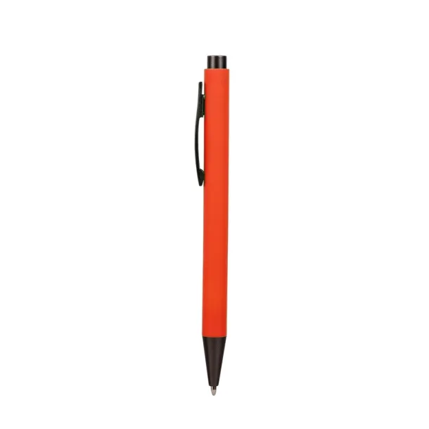  Ball pen from high quality plastic and metal orange