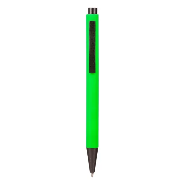  Ball pen from high quality plastic and metal light green