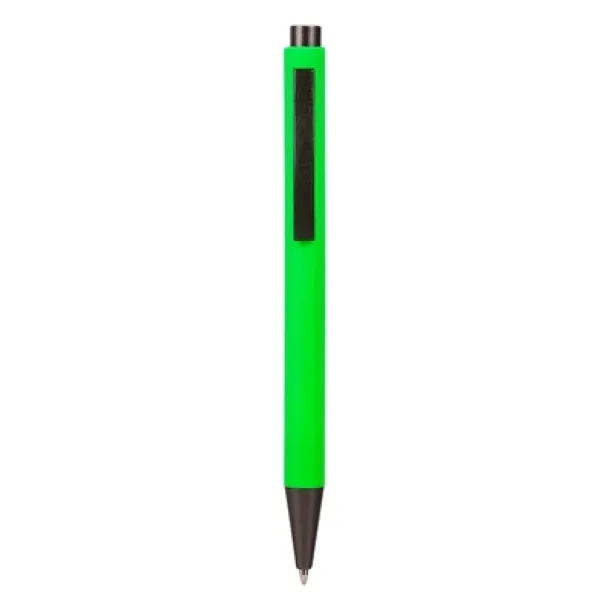  Ball pen from high quality plastic and metal light green