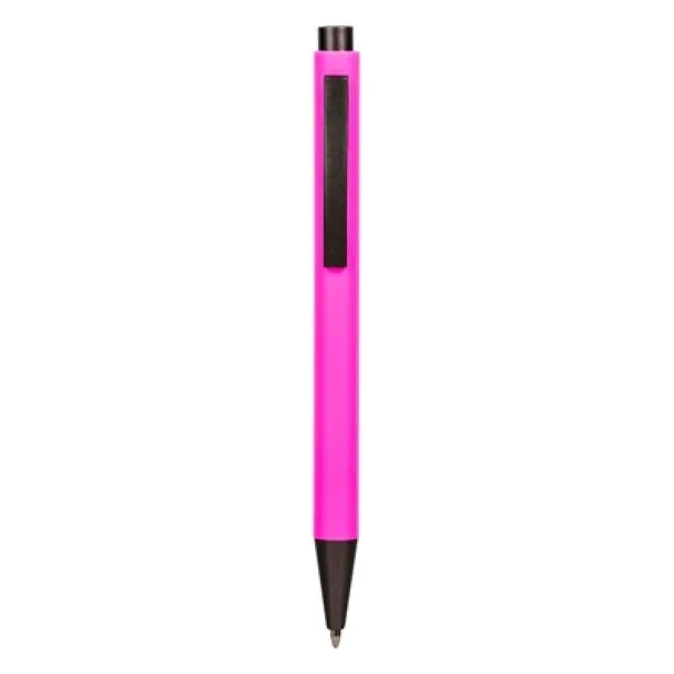  Ball pen from high quality plastic and metal pink