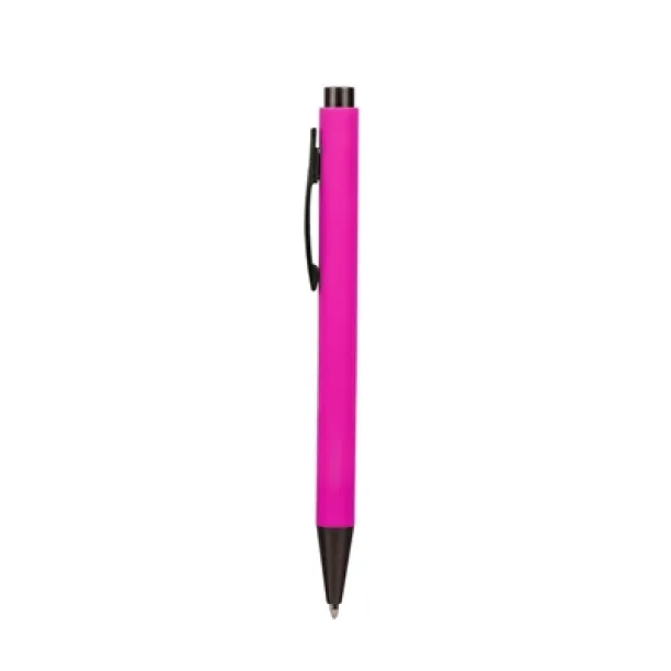  Ball pen from high quality plastic and metal pink