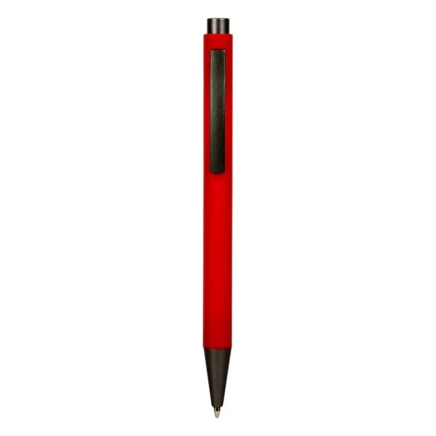  Ball pen from high quality plastic and metal red