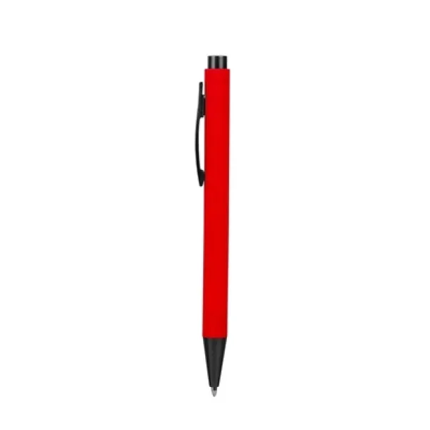  Ball pen from high quality plastic and metal red