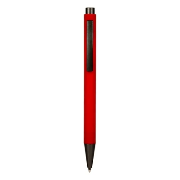  Ball pen from high quality plastic and metal red