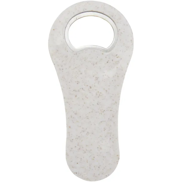 Schyn wheat straw bottle opener - Unbranded White