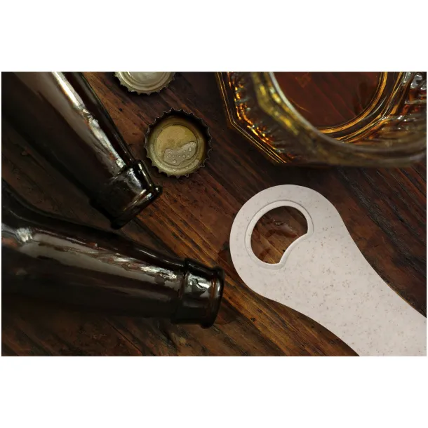 Schyn wheat straw bottle opener - Unbranded White