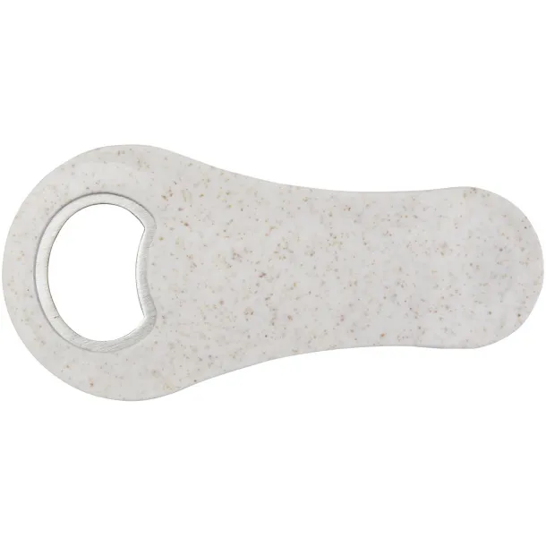 Schyn wheat straw bottle opener - Unbranded White