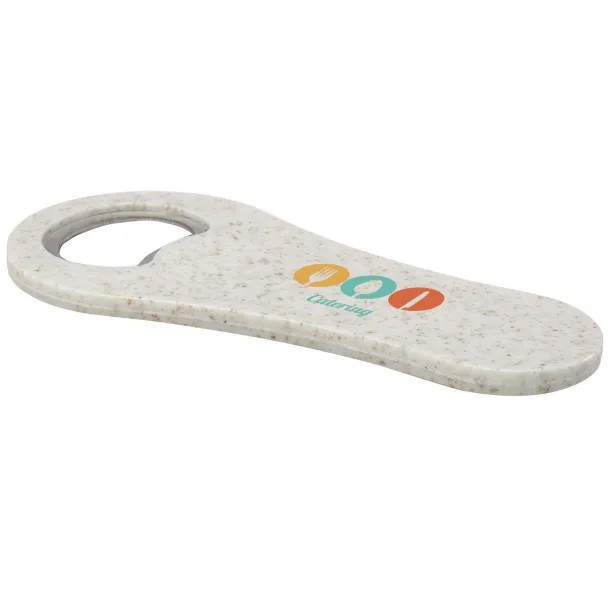 Schyn wheat straw bottle opener - Unbranded White