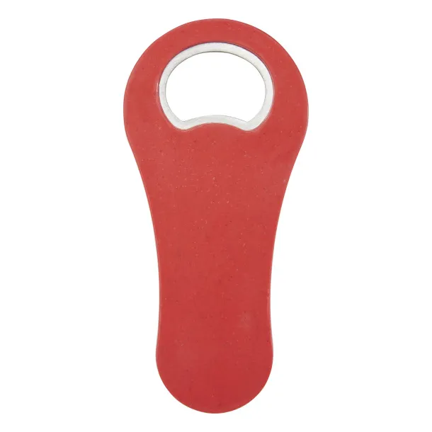 Schyn wheat straw bottle opener Red