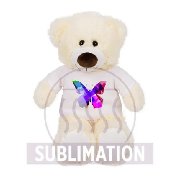 Bernie Cream Junior Plush teddy bear Bijela