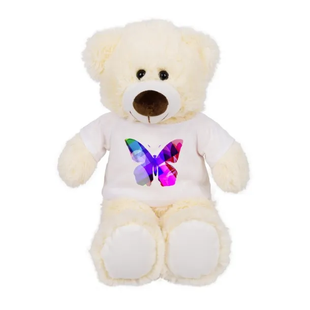 Bernie Cream Junior Plush teddy bear Bijela