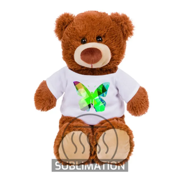 Bernie Cream Junior Plush teddy bear Narančasta