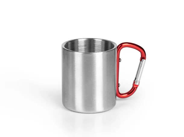 HIKE metal mug Red