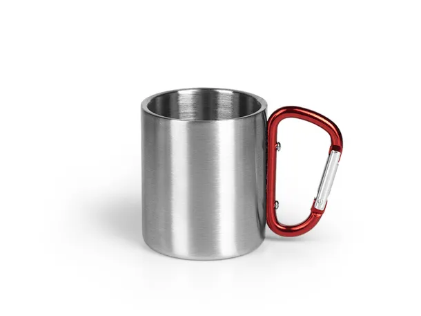 HIKE metal mug Red