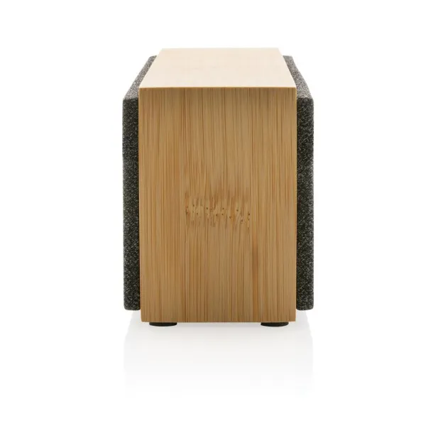  Wynn 10W FSC® bamboo wireless speaker - XD Xclusive Brown 