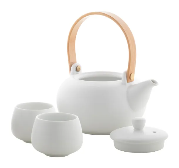 Sencha tea set White