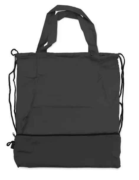 RAINY Drawstring bag with umbrella Crna