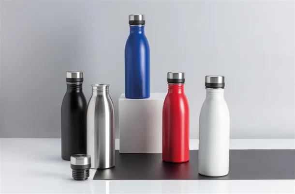  Deluxe stainless steel water bottle - XD Collection Mist white 