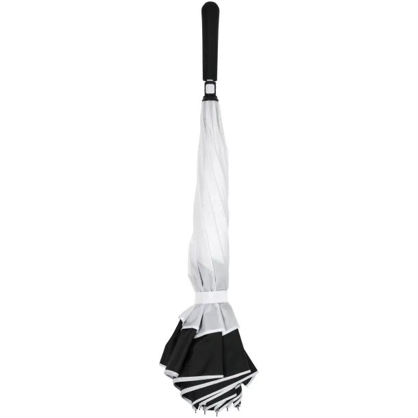 Yoon 23" inversion colourized straight umbrella White Solid black