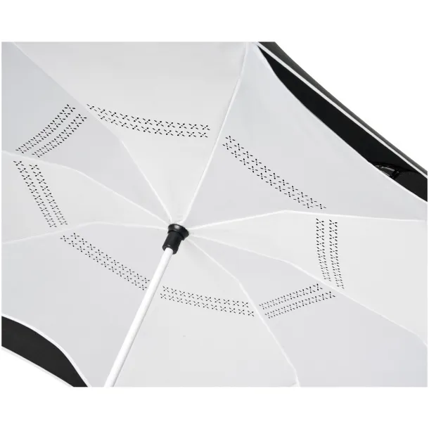 Yoon 23" inversion colourized straight umbrella White Solid black
