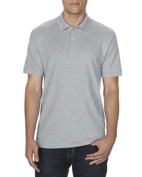  DRYBLEND® ADULT DOUBLE PIQUÉ POLO - Gildan Ideal Oxford Grey