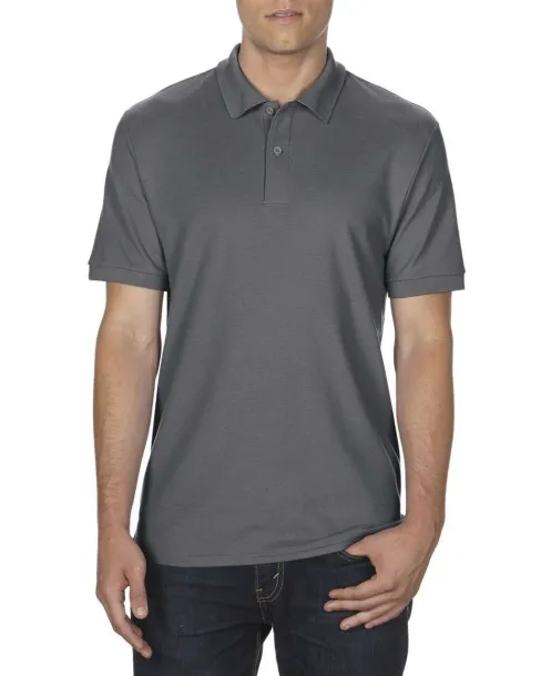  DRYBLEND® ADULT DOUBLE PIQUÉ POLO - Gildan Charcoal