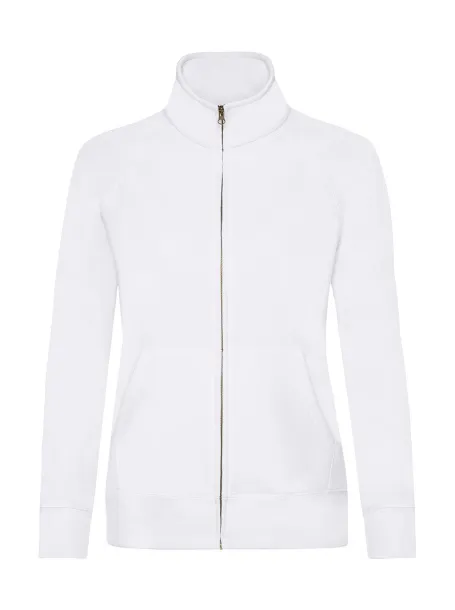  Ženski premium džemper, 280 g/m² - Fruit of the Loom Bijela