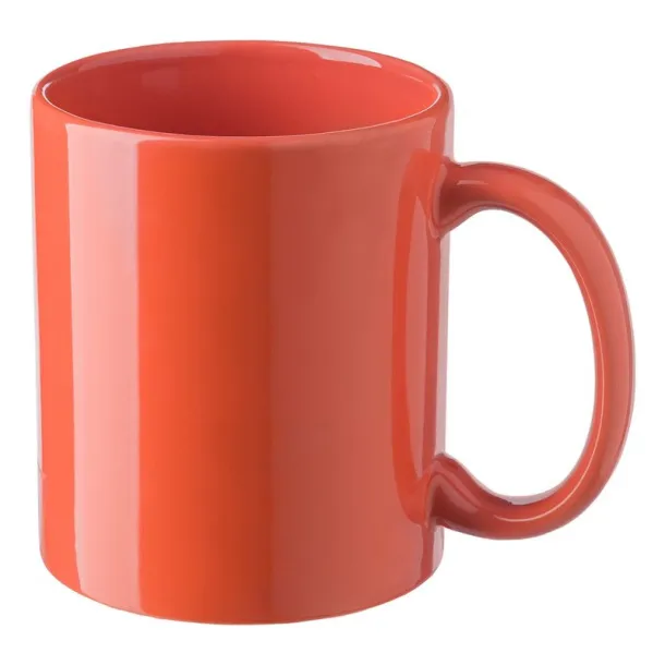  Ceramic mug 300 ml orange