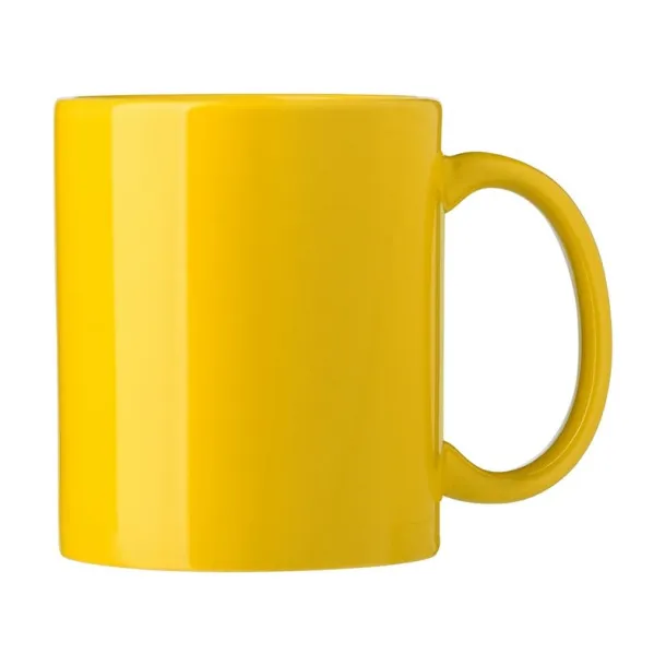  Ceramic mug 300 ml yellow