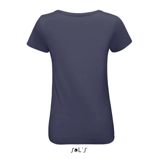  SOL'S MARTIN WOMEN - ROUND-NECK FITTED JERSEY T-SHIRT - SOL'S Mouse Grey