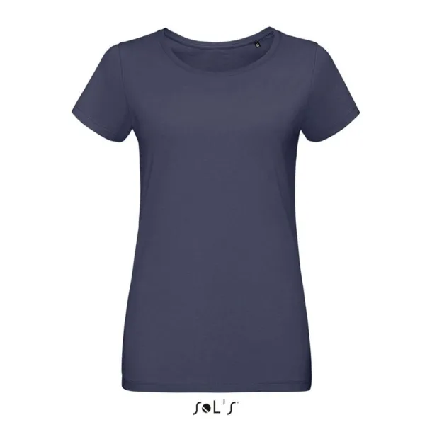  SOL'S MARTIN WOMEN - ROUND-NECK FITTED JERSEY T-SHIRT - SOL'S Mouse Grey