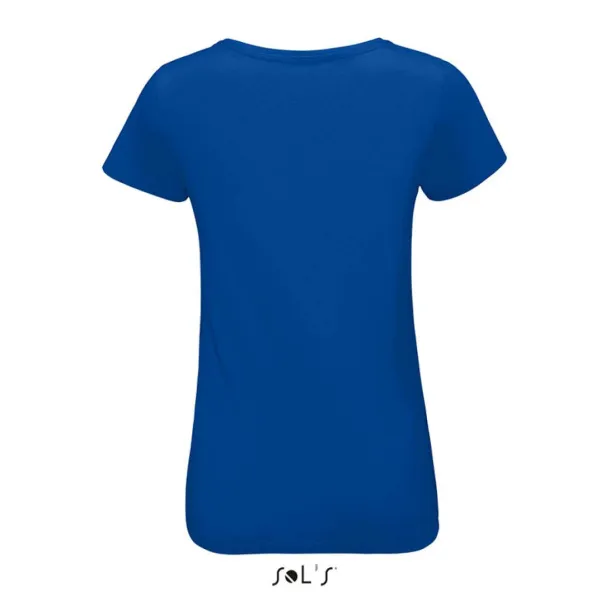  SOL'S MARTIN WOMEN - ROUND-NECK FITTED JERSEY T-SHIRT - SOL'S Royal blue