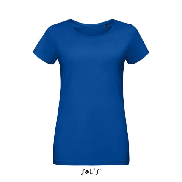  SOL'S MARTIN WOMEN - ROUND-NECK FITTED JERSEY T-SHIRT - SOL'S Royal blue