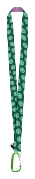 Subyard XL RPET custom sublimation lanyard Green