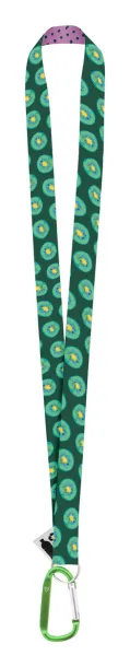 Subyard XL RPET custom sublimation lanyard Green
