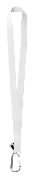 Subyard XL RPET custom sublimation lanyard Silver