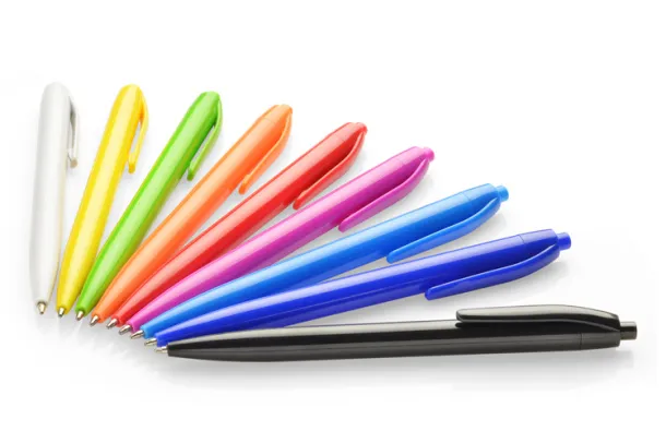 BASIC Ball pen czerwony