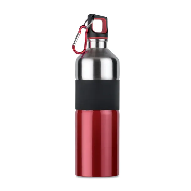 TENERE Bicolour drinking bottle Red