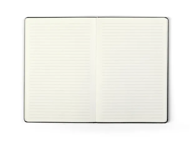 LYON A5 notebook with elastic band - PRO BOOK Black