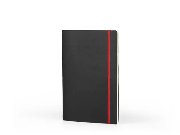 LYON A5 notebook with elastic band - PRO BOOK Red