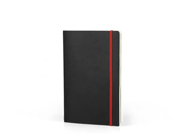 LYON A5 notebook with elastic band - PRO BOOK Red