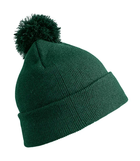  Pom Pom Beanie - Result Winter Essentials Bottle Green