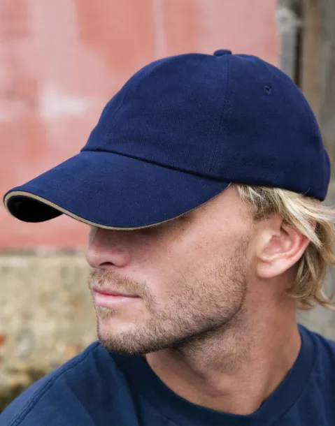  Sandwich Brushed Cotton Cap - Result Headwear