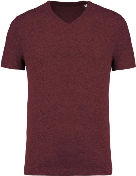  Muška V majica od organskog pamuka - 155 g/m² - Kariban Wine